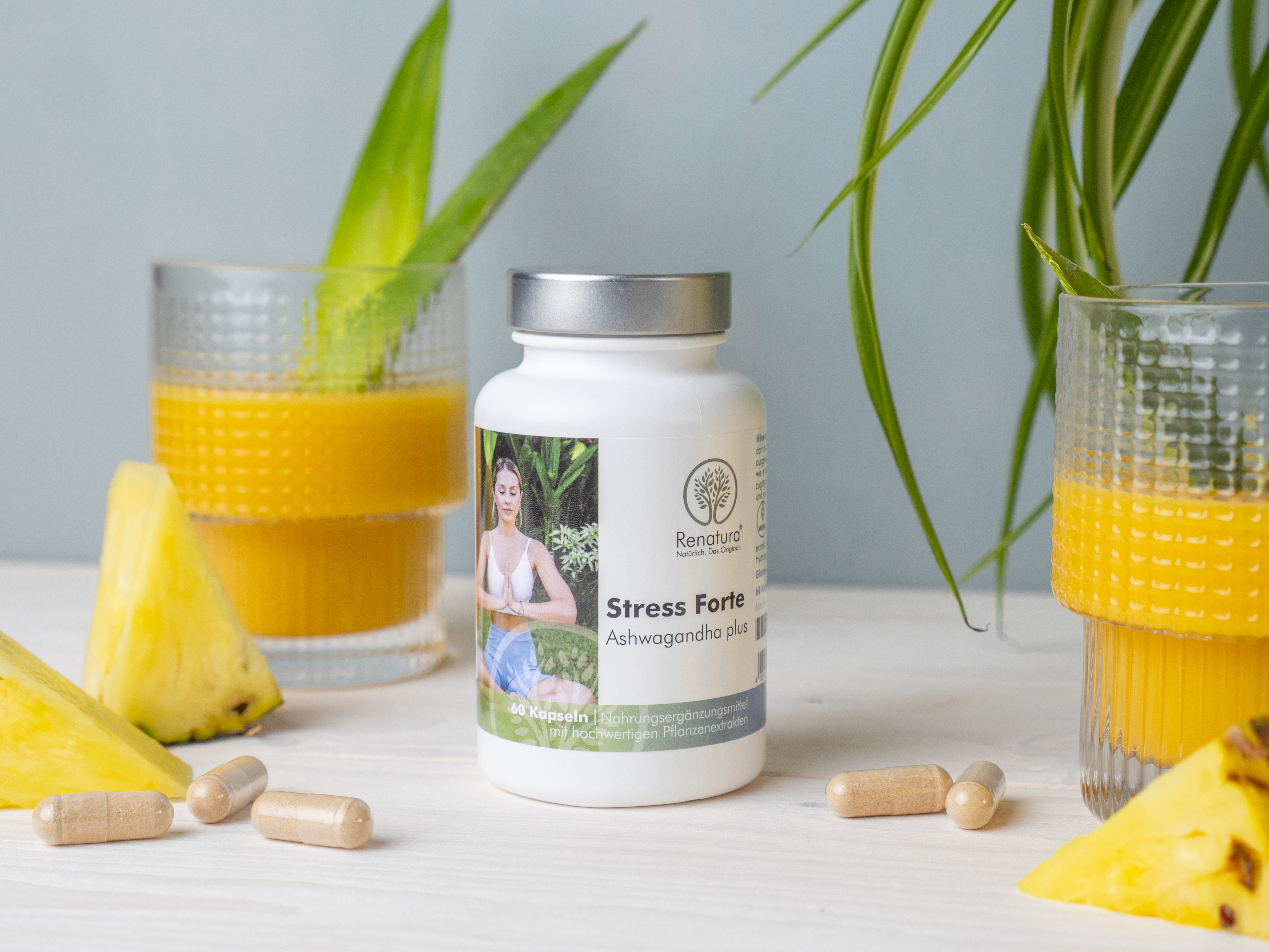 Ashwagandha Kapseln Stress Forte